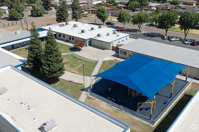 The playground at Gould Educational Center in Madera.