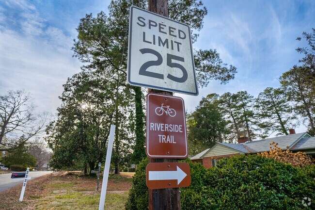 Safe, bikeable streets are a neighborhood amenity for residents of Westover Hills West.