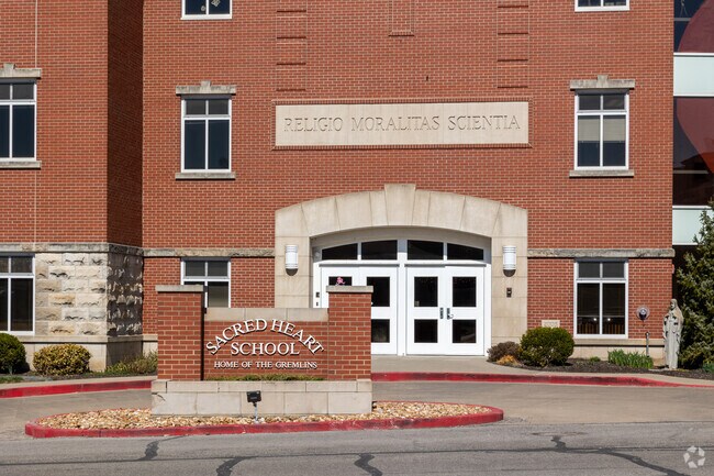 The A-minus-rated Sacred Heart School in Sedalia is a private option for prekindergarten to 12th grade, with student-teacher ratios of 8-to-1.