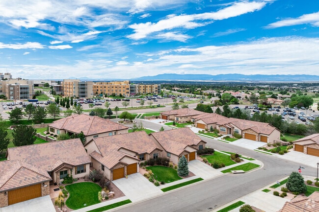 University features nicely styled homes in gate communities, parks, and a golf course.