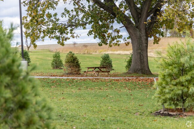 Furnace Run Park, a new addition to Southampton, has picnic tables and well-maintained trails.