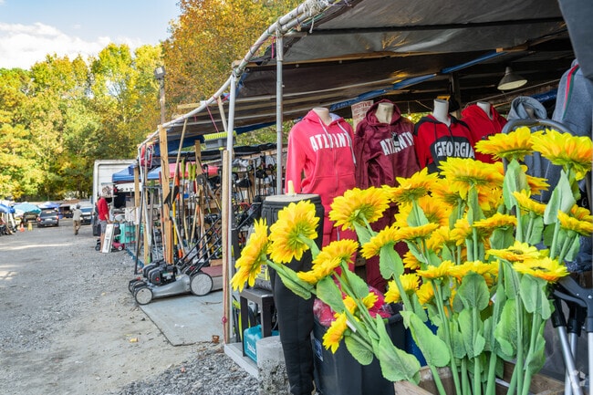 Lithia Springs locals can shop the varied stalls of Bill's Flea Market available on weekends.