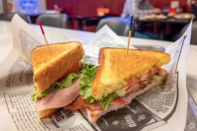 Tammy's Place serves a variety of burgers and sandwiches.