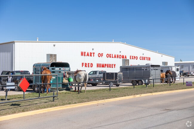 Horses show off their skills at the Shawnee Classic Barrel Race.