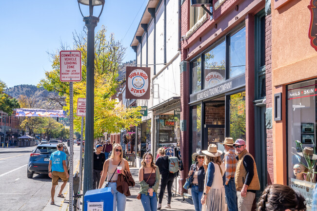 There are many shopping options in nearby Downtown Durango for locals to shop small businesses.