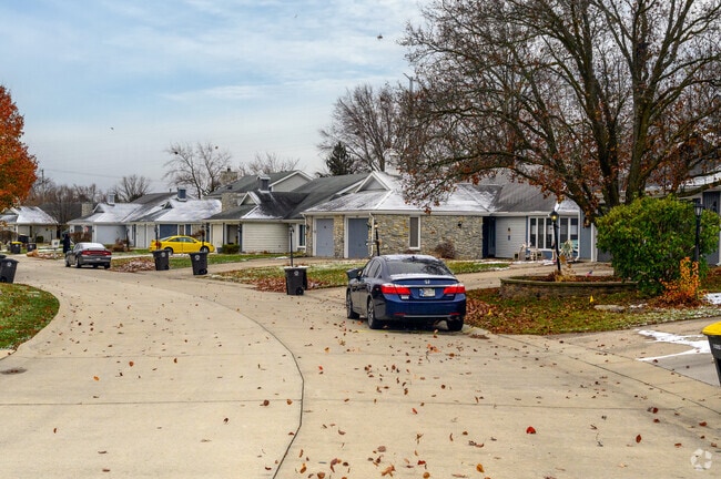 Two-bedroom duplex homes can be found in several neighborhoods in Arlington Park.