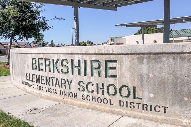 Berkshire Elementary belongs to the Panama Buena Vista Union School District in Bakersfield.