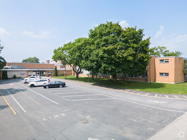 William C Keane Elementary School is a beautiful building that invites all students to learn.