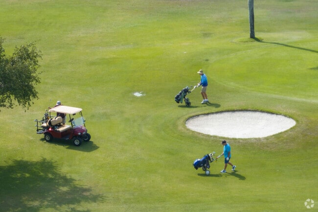 Fairway Village has a private golf course for residents.