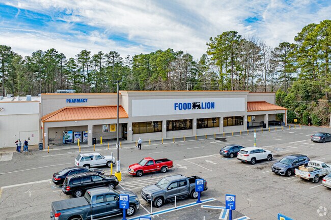Food Lion is a popular grocery destination for Henderson residents.