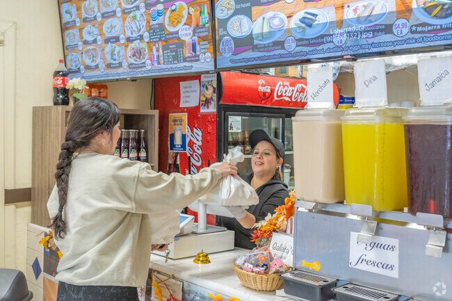 Enjoy freshly made Pupusas from La Herradura in Alderbrook.