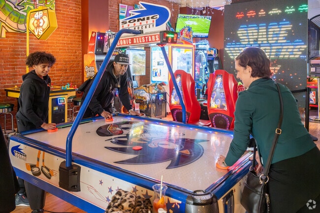 Family fun at 1Up Arcade Bar in Farmington.