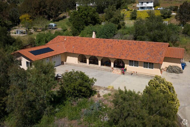 There are mission style estates in Mesa Rock Escondido.