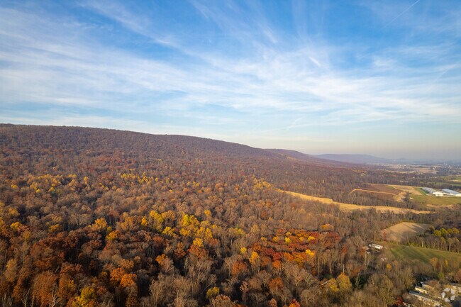 Tilden Township is bound to the north by the Blue Mountains.