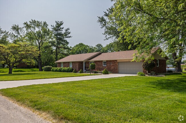 A ranch style home shows a more modern housing option in Eaton.