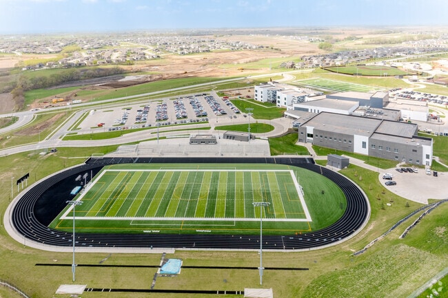 Students love the athletic amenities Elkhorn North High School offers.