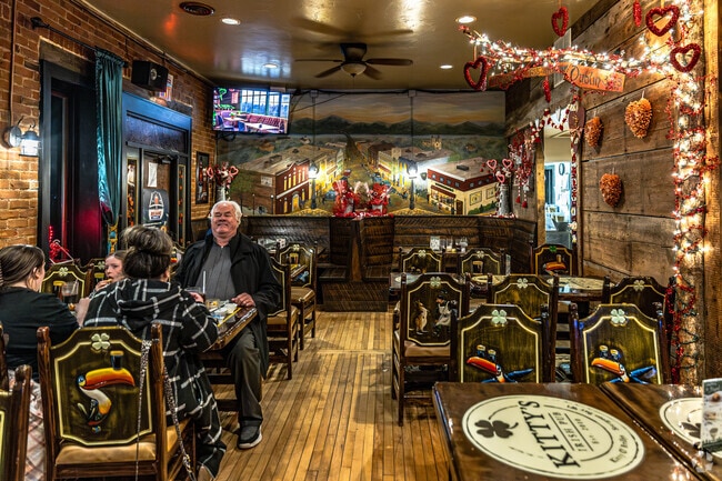 Summer is when tourists come to Sturgeon Bay, but winter feels cozy and lovely inside.