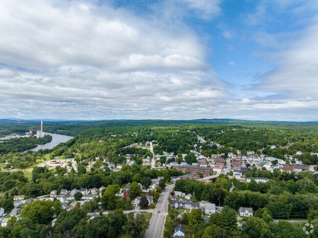An aerial view of Allenstown offering a glimpse of the community.