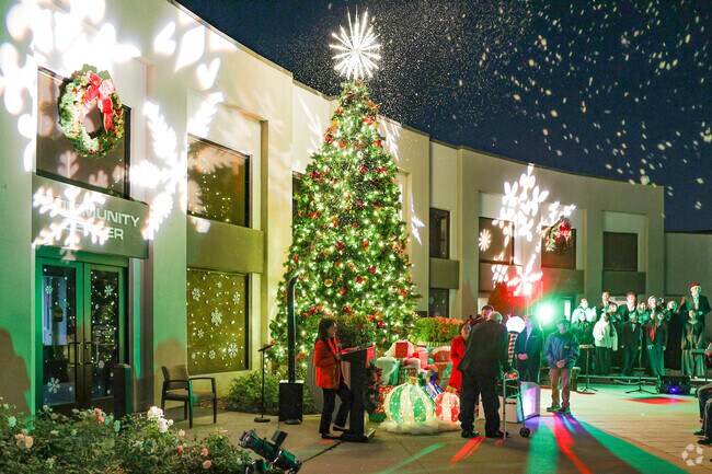 Christmas Tree Lighting Ceremony is a fantastic neighborhood tradition hosted by the mayor.