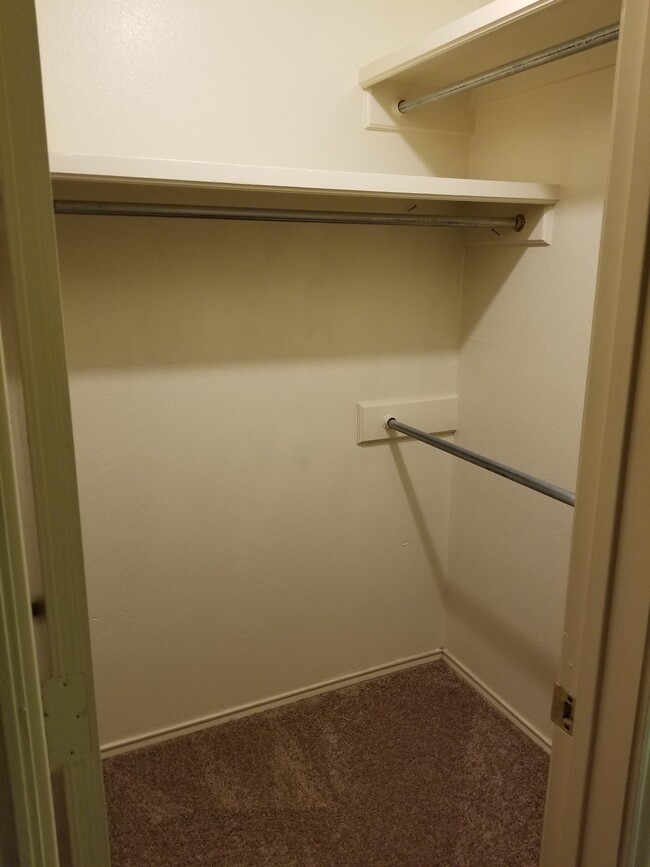 Back bedroom closet