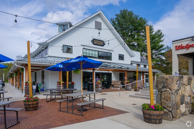 The Concord Market is another local grocery option offering various products.
