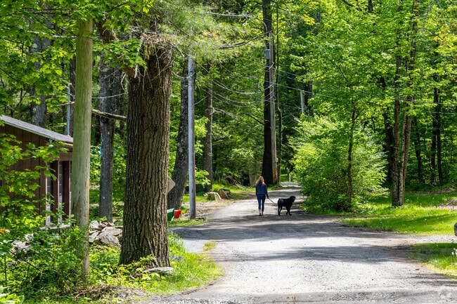 Residents of Phillipston enjoy quiet walks along dirt roads throughout the town.