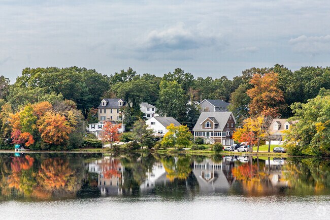 Stunning lakeside homes  overlooking Freeman lake in North Chelmsford.