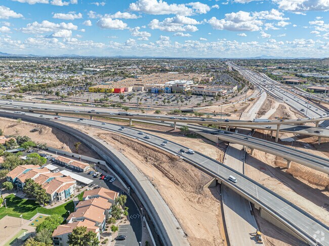 South Tempe is easily accessible to the rest of the valley, as it has 2 major freeways nearby.