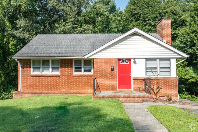 Clean facades and beautiful brick homes are found throughout Fry's Spring.