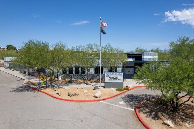 Rincon Vista Middle School serves grades 6-8 for Mesquite Ranch students.