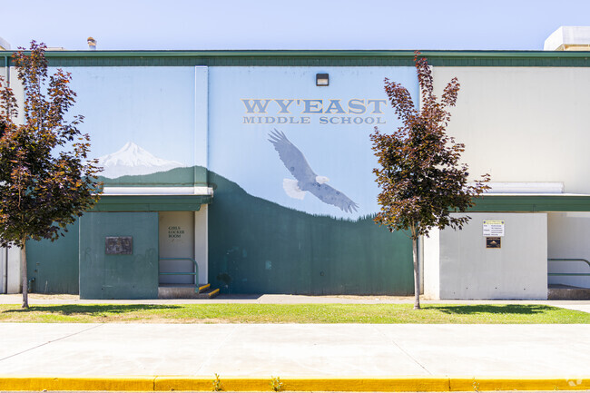 Wy'East Middle School has a lot of subjects to learn.