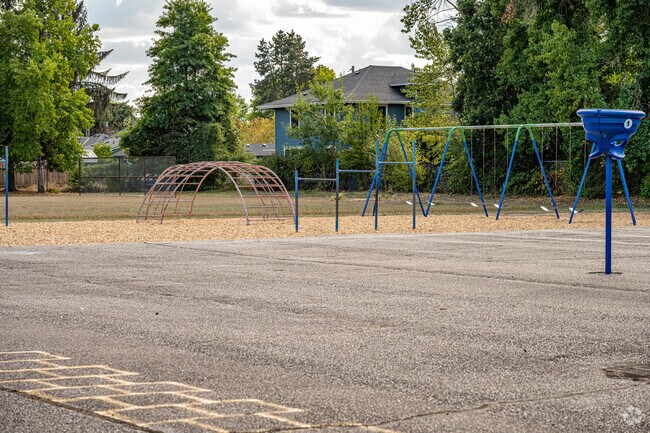 Students have plenty of room to stretch their legs at Takena Elementary School in Albany.