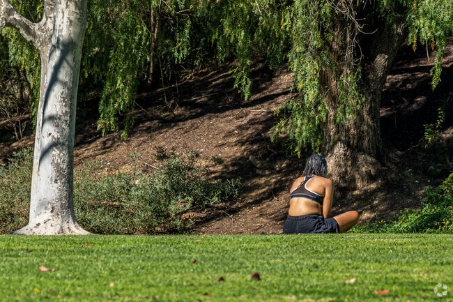 Just off of Summitridge Park in Diamond Bar, there are hiking trails and green belts.