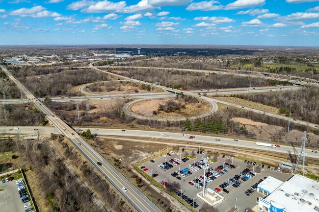 Downtown Detroit is just a short drive from Farmington.