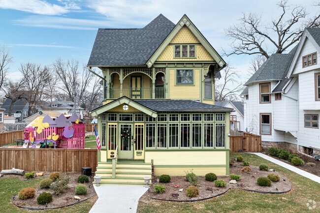 Victorian options pop up in the mix of Berwyn home styles.