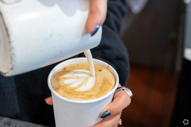 Grab a latte at Serenity Cafe or Scooter's Coffee just minutes from Sterling.