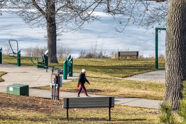 Sturges Park is a popular lakeside park in Buffalo.