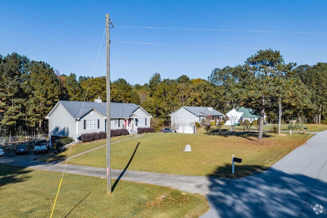 Brooks neighborhoods often feature ranch-style homes on generous acreage.