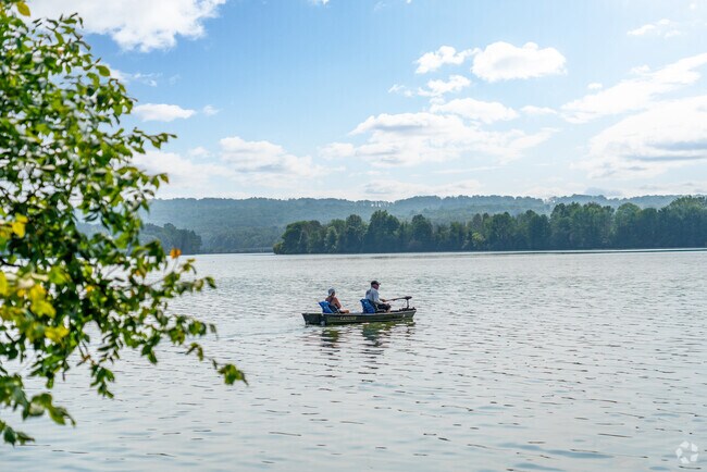 Boating is one activity Upper Hanover Township residents enjoy at Green Lane Reservoir.