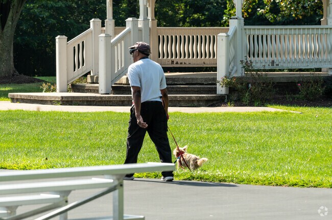 Parkside Place in Upper Gwynedd Township is perfect for walking your dog.