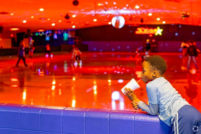 Star Roller Rink is a retro-style rollerskating hotspot popular in Roosevelt for parties.