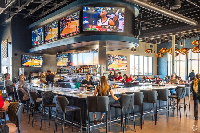 Residents can enjoy a drink and watch the big game at Rio Grande Social.
