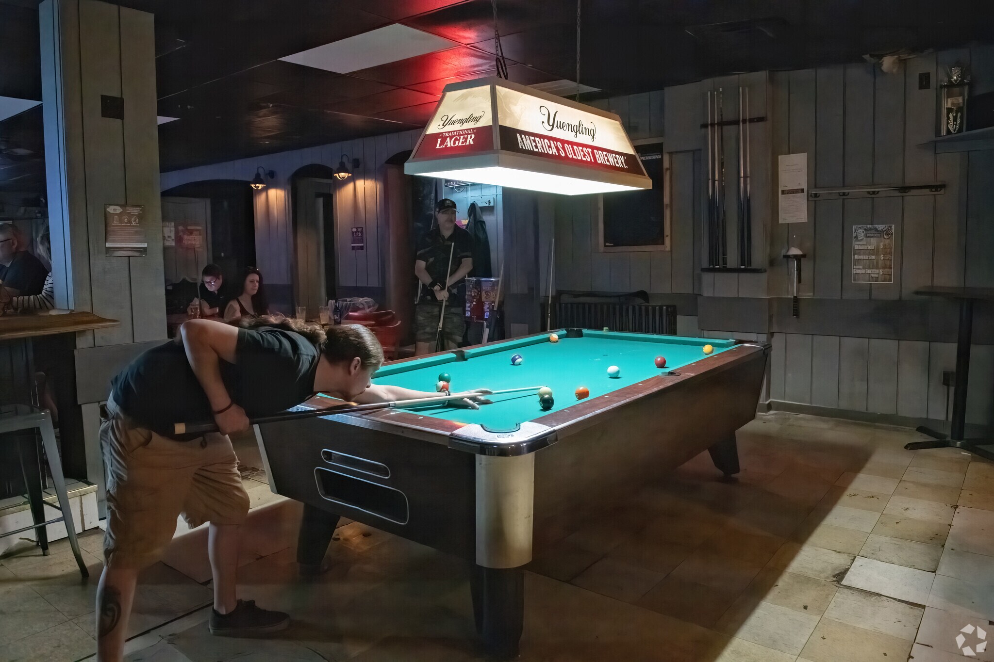McGarvey's Bar and Grill is a favorite spot where Thursdays often feature pool tournaments.