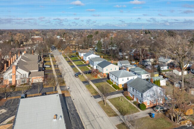 Mount Prospect homes sit on quiet, tree-lined streets.