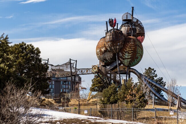 The youngest residents of Jefferson Park love the Chidlren's Museum playgroun.