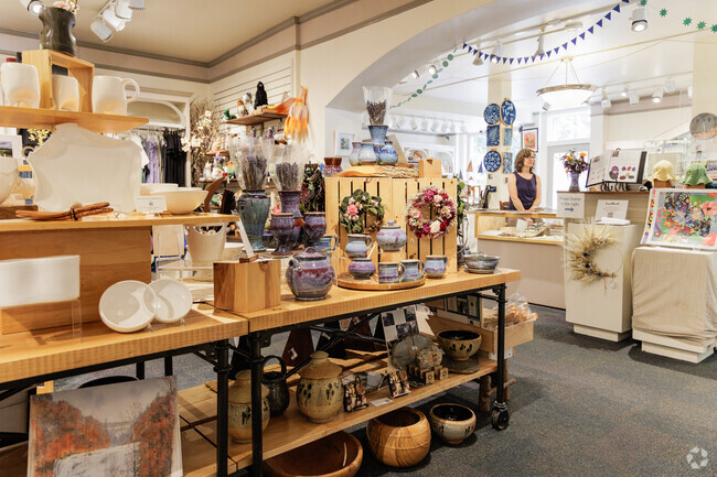Handwork in downtown Ithaca is an artist collective that features local talent.