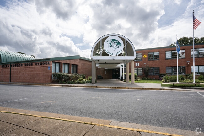 Falls Church High School serves Merrifield students 9-12th grade.