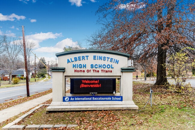 Unleash your genius at Albert Einstein High School.