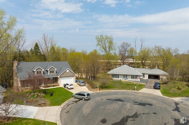 Contemporary homes can be found on the South end of West St Paul.