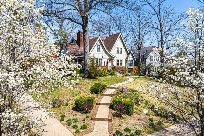 Westwood's Tudor and cottage homes evocative of Renaissance-era.